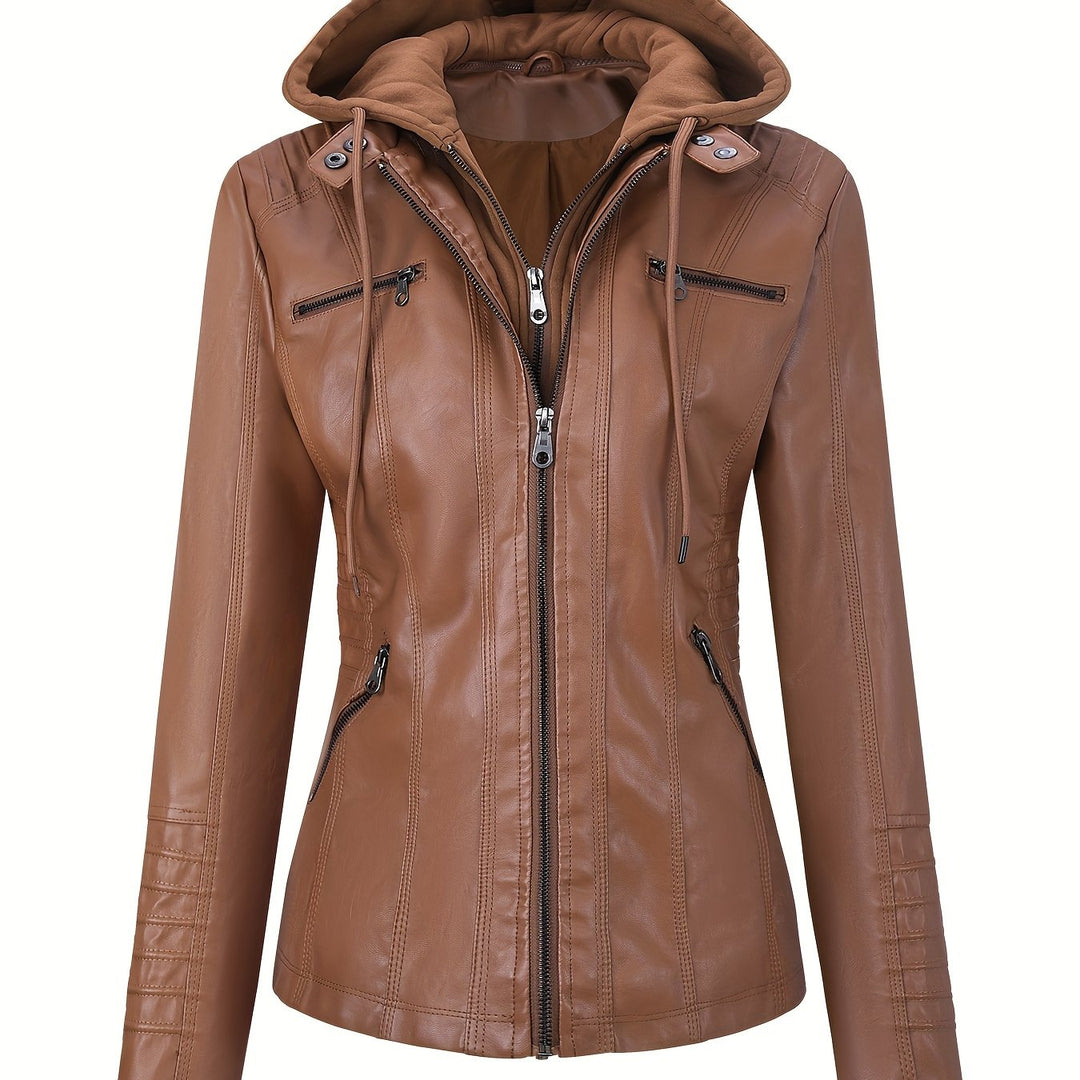 Marini | Giacca in PU pelle da donna