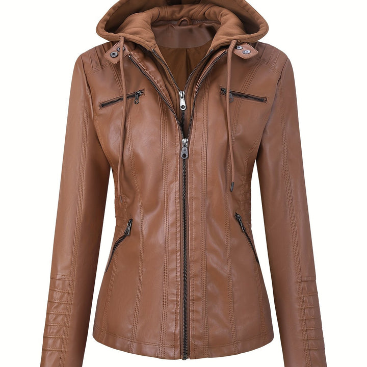 Marini | Giacca in PU pelle da donna