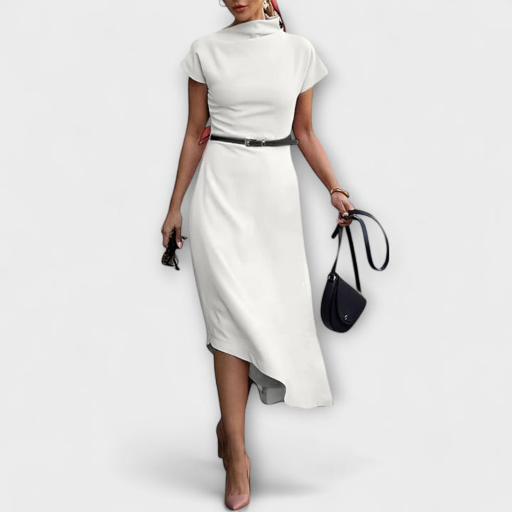 Marini | Abito asimmetrico elegante da donna