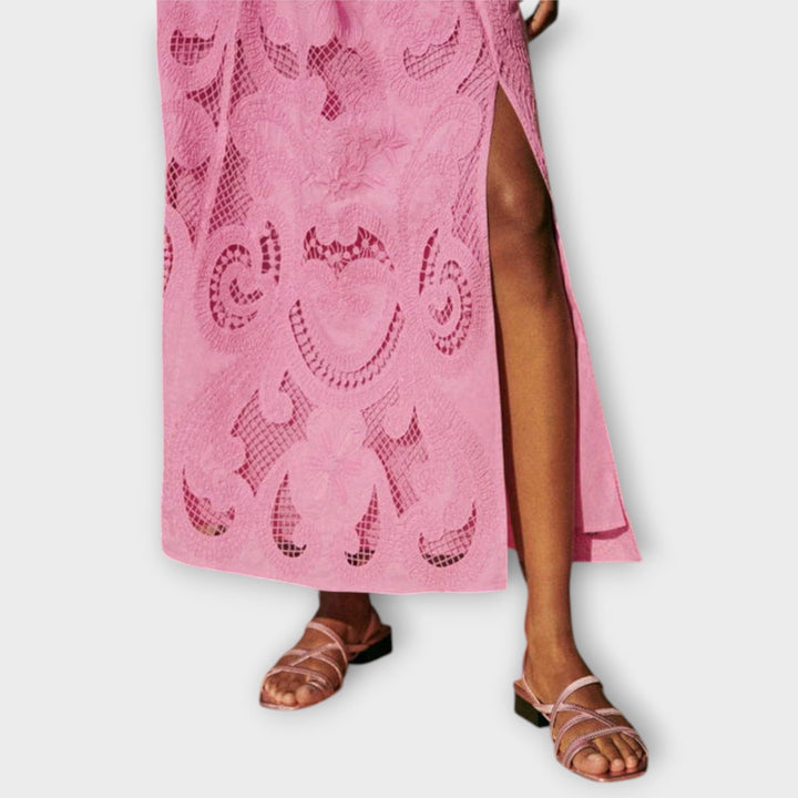 Marini | Set di pizzo cutout elegante