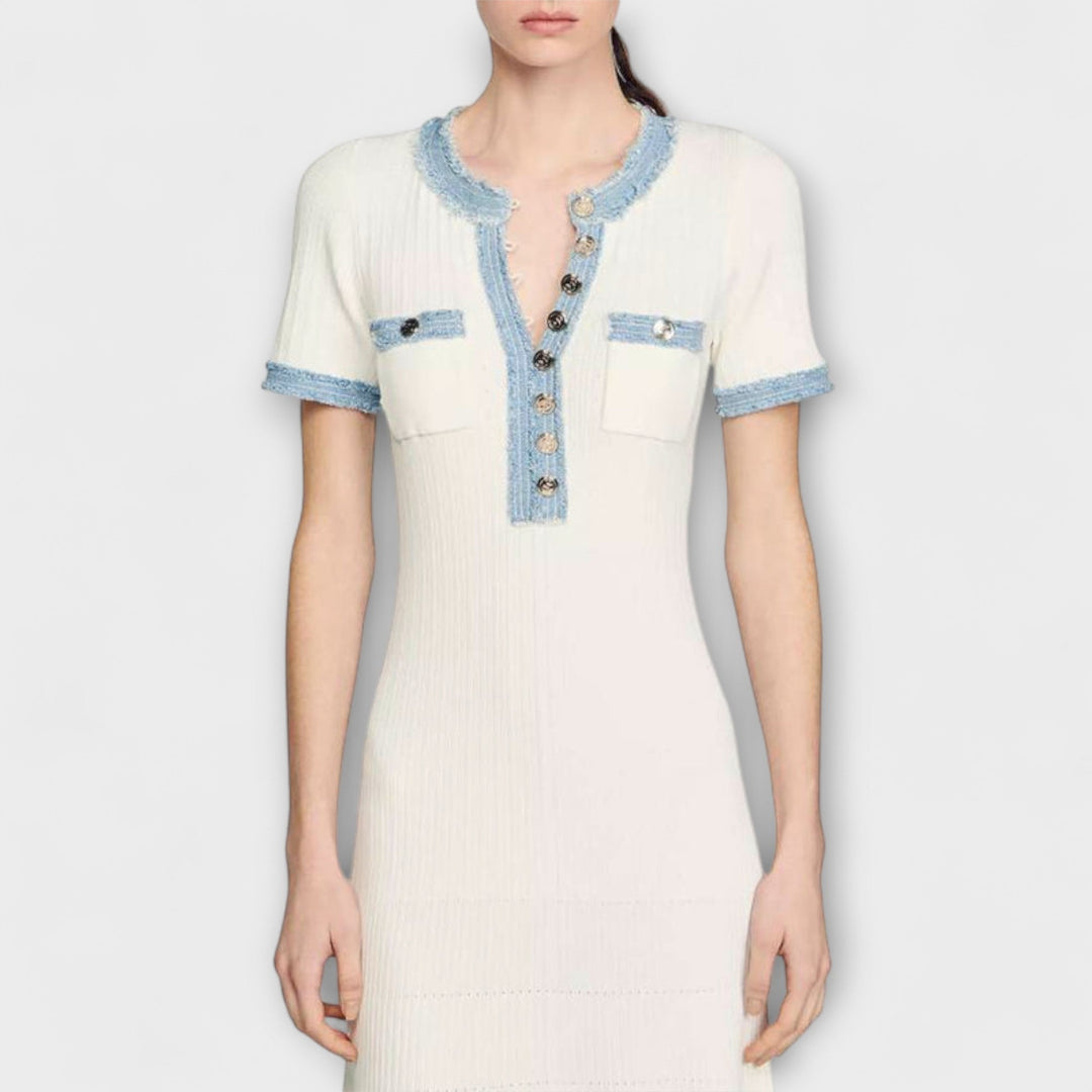 Marini | Raffinato abito maxi da donna