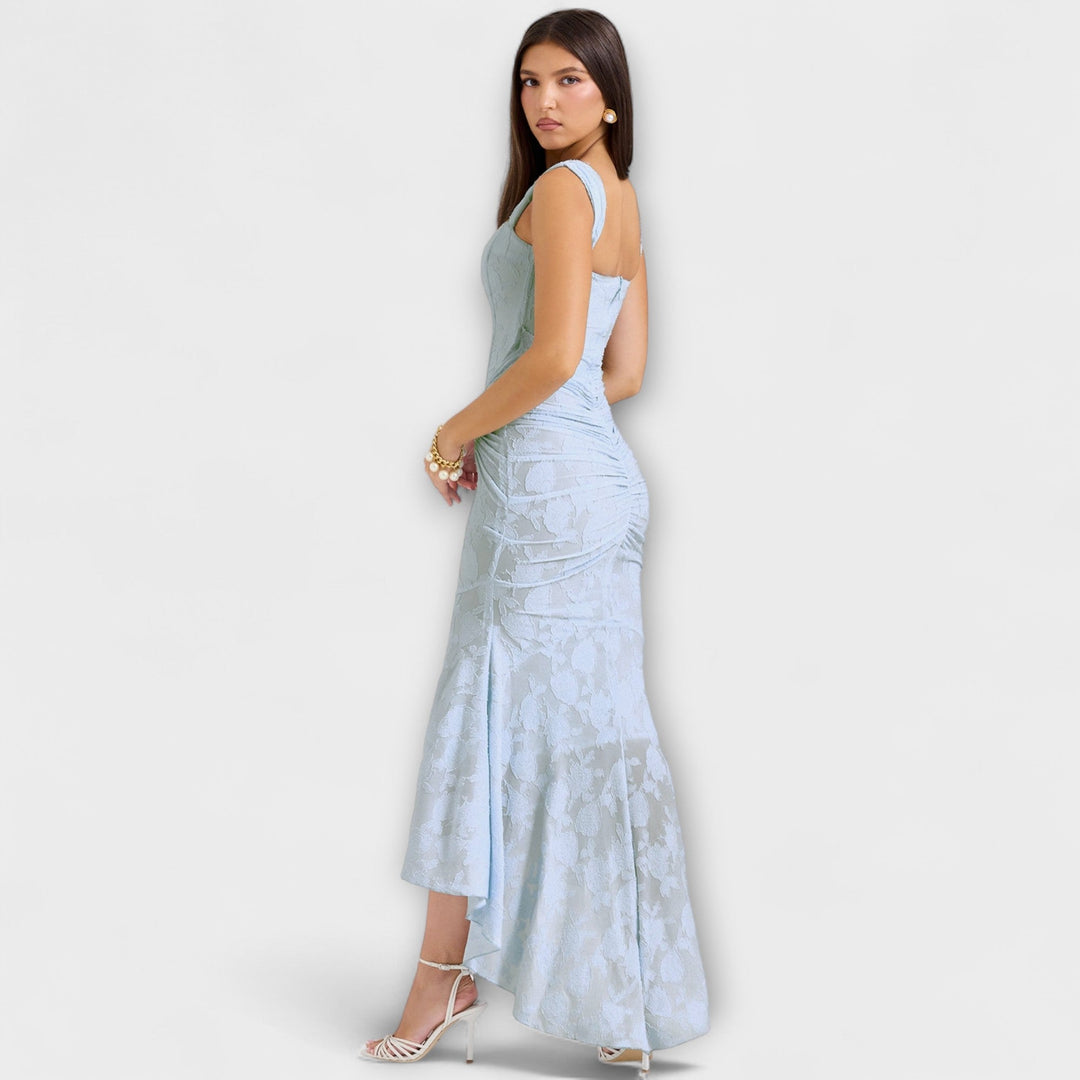Marini | Abito lungo con corsetto elegante