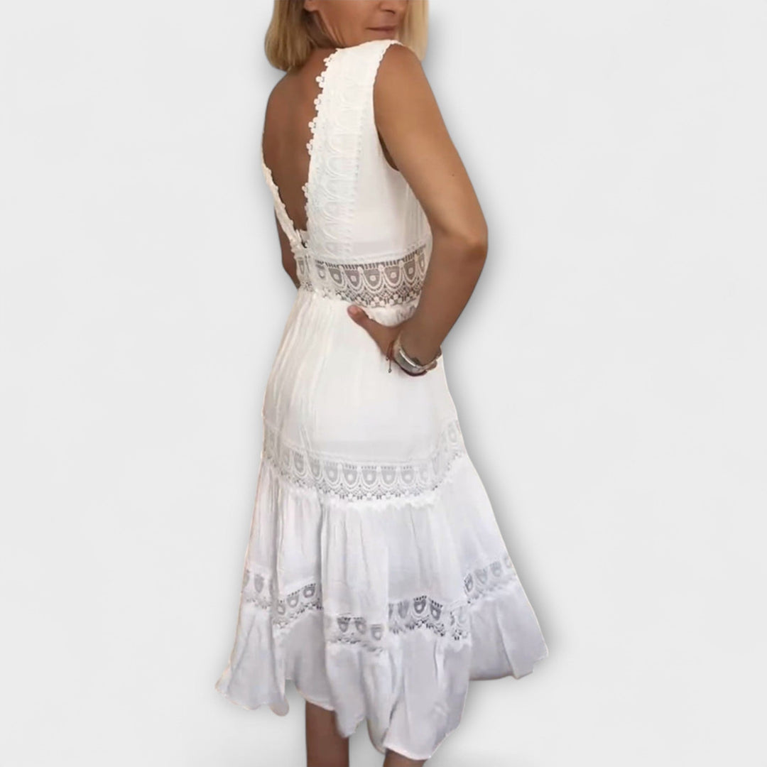 Marini | Raffinato abito in pizzo femminile