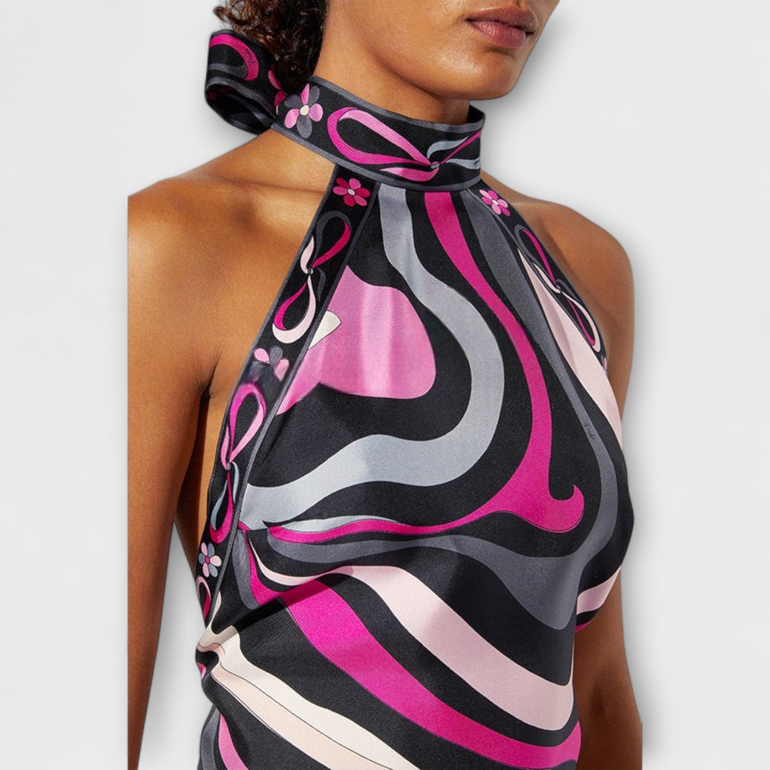 Marini | Set elegante con gonna asimmetrica