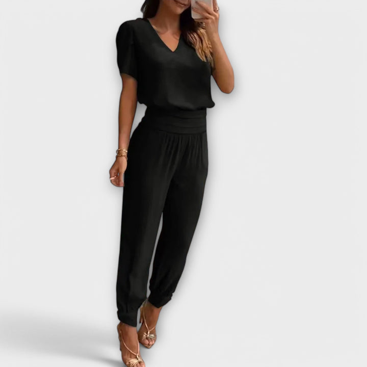 Marini | Raffinato set top e pantaloni