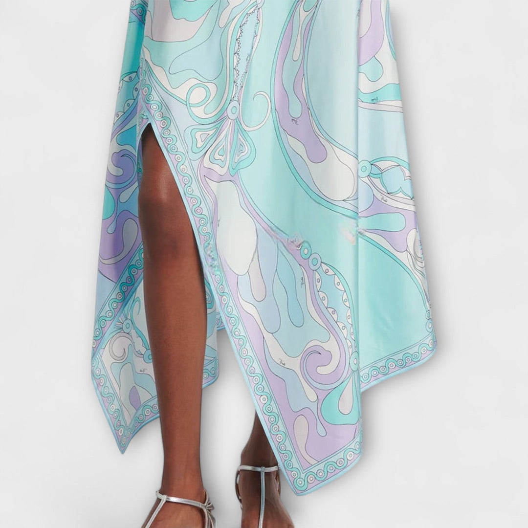Marini | Set elegante con gonna asimmetrica