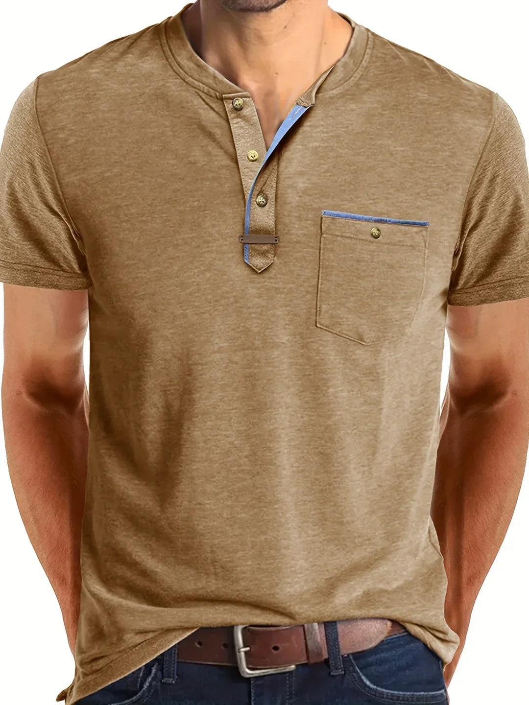 Marini | T-shirt elegante con tasca