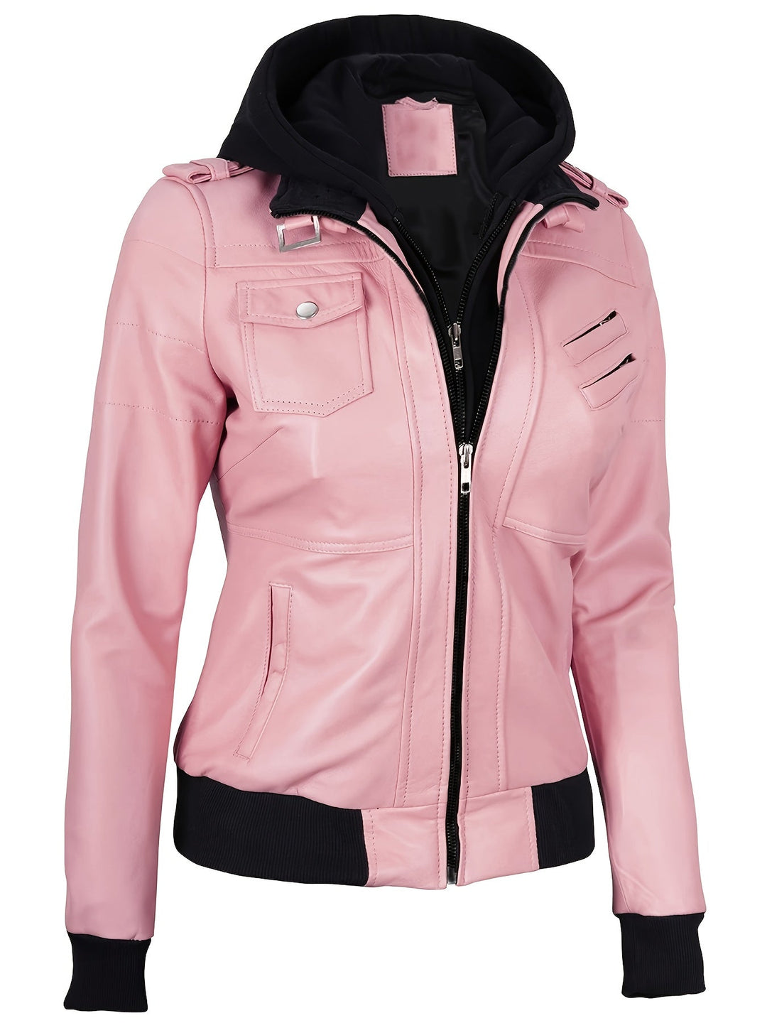 Marini | Elegante giacca in PU da donna