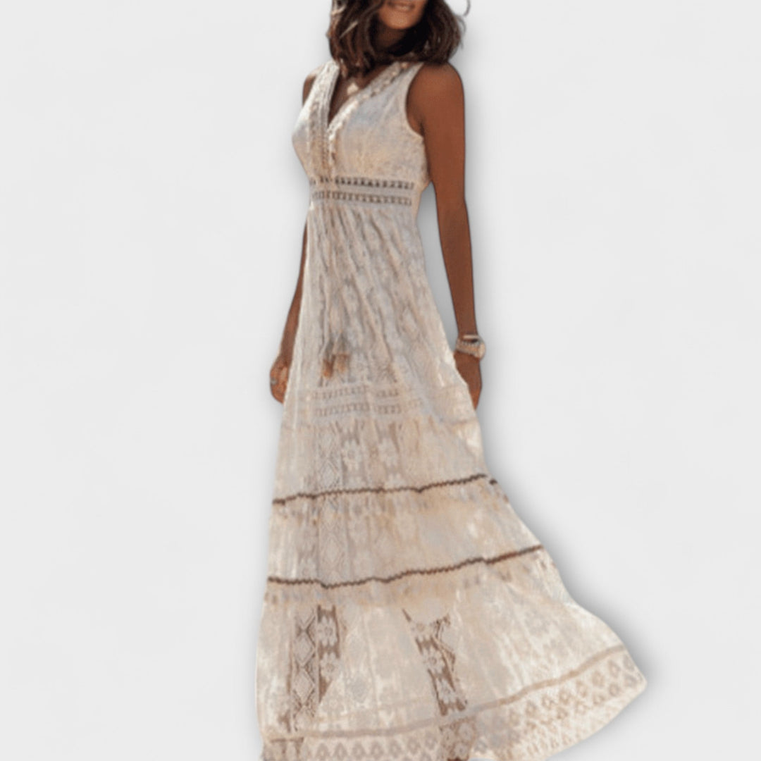 Marini | Abito bohemien elegante da donna