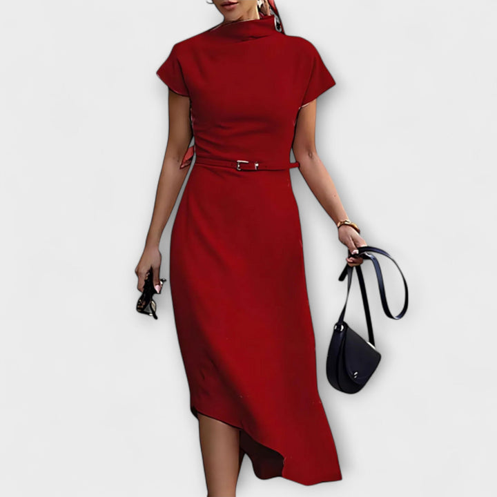 Marini | Abito asimmetrico elegante da donna