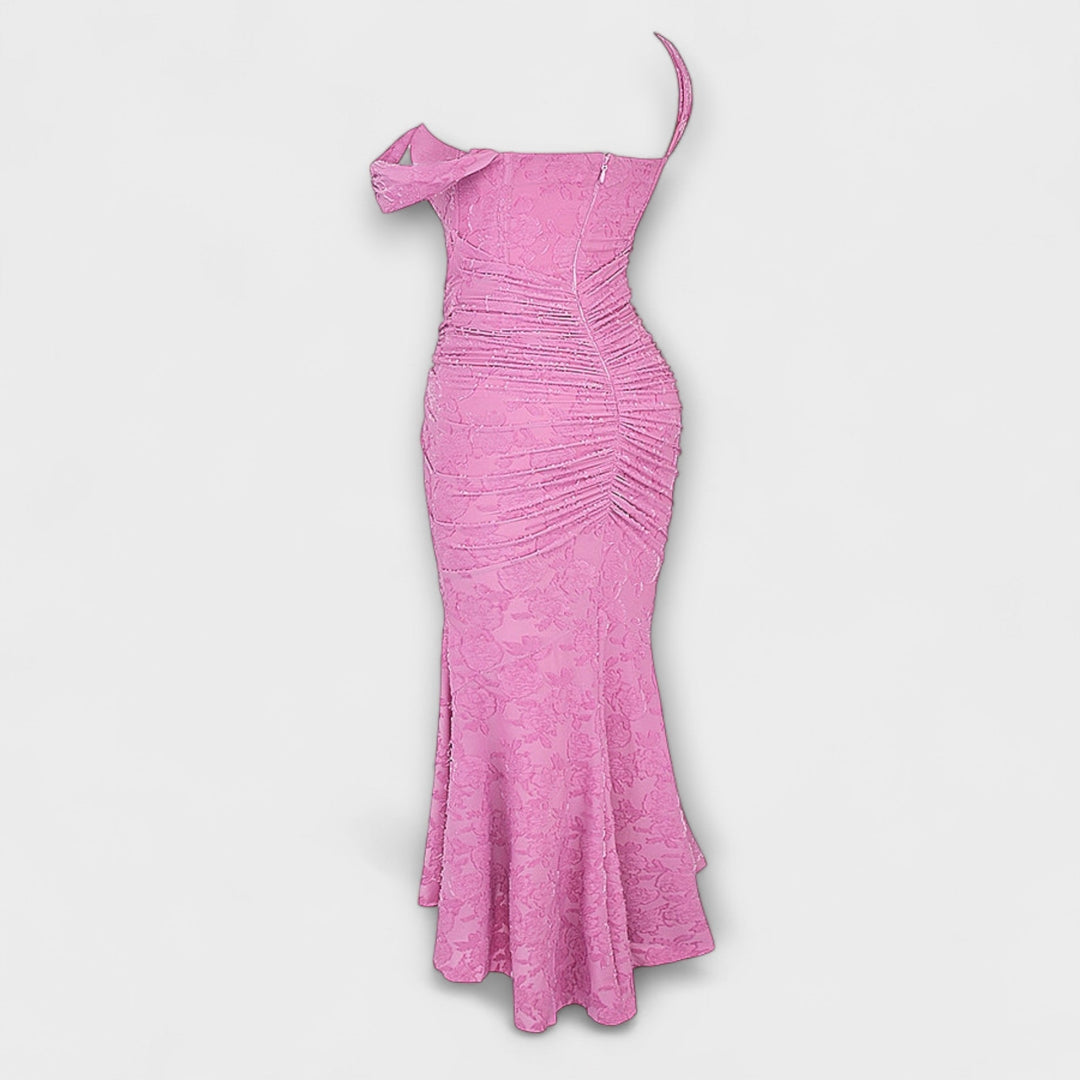 Marini | Abito lungo con corsetto elegante