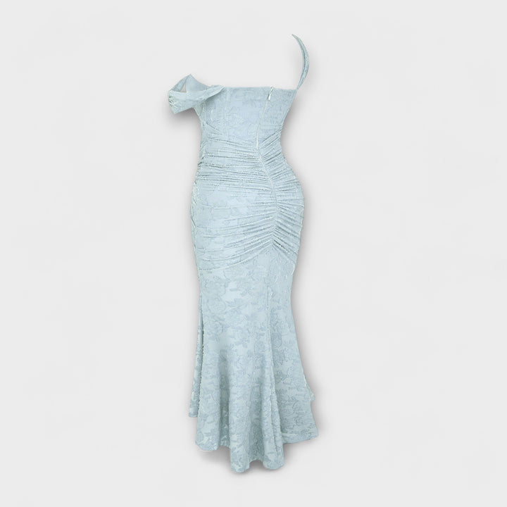 Marini | Abito lungo con corsetto elegante